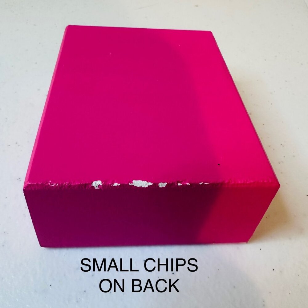 Motivational Pink Box Sign "Never Give Up" Table Decoration Sign Valentines Day - Picture 8 of 11